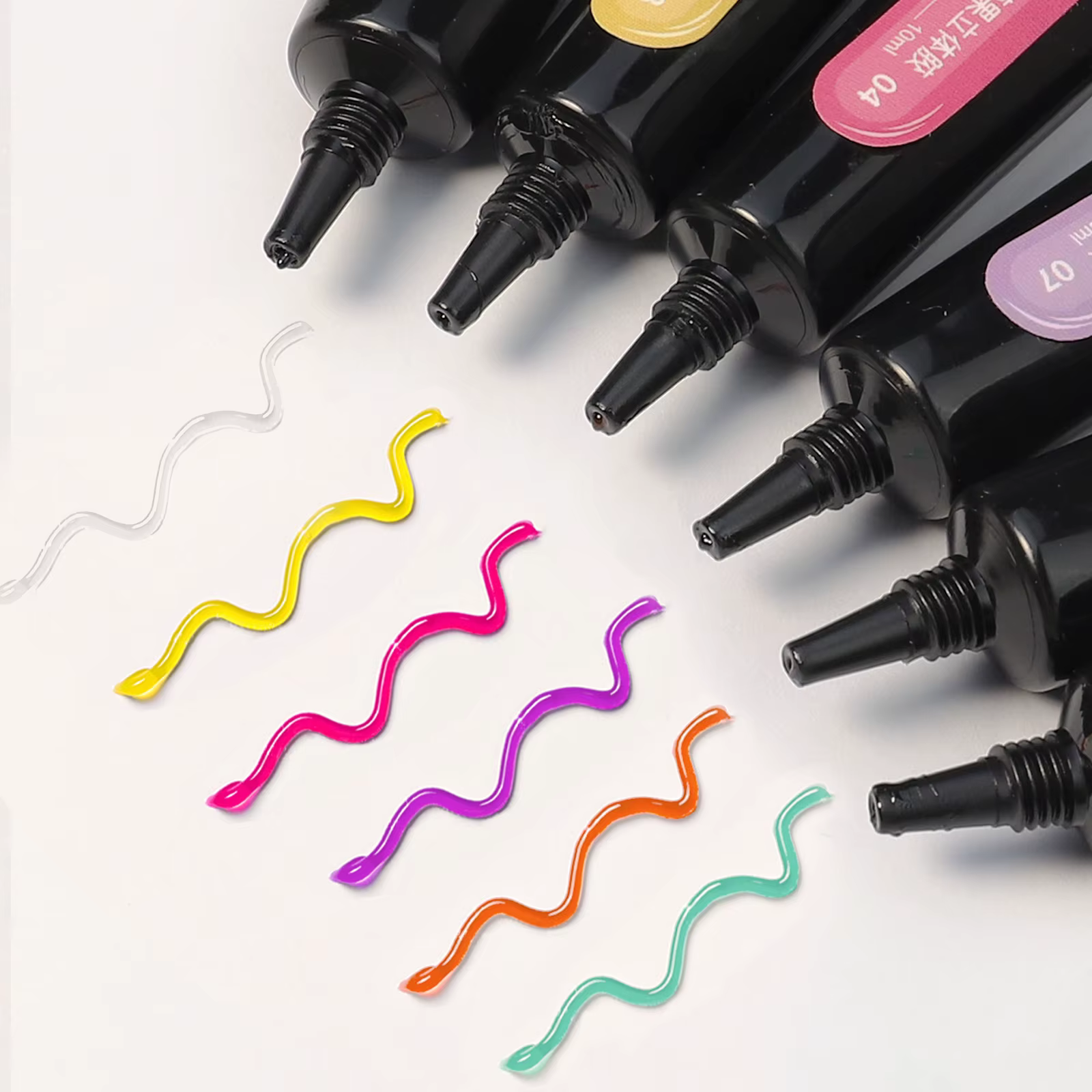 Gel à ongles 3D embossé 5D sans résidu 10ml