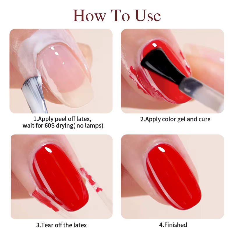 Vernis à ongles en Latex