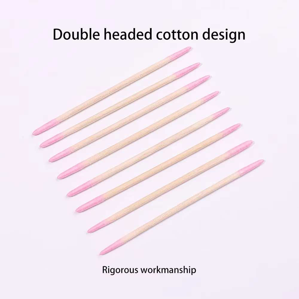 Coton-tige pour ongles en bois