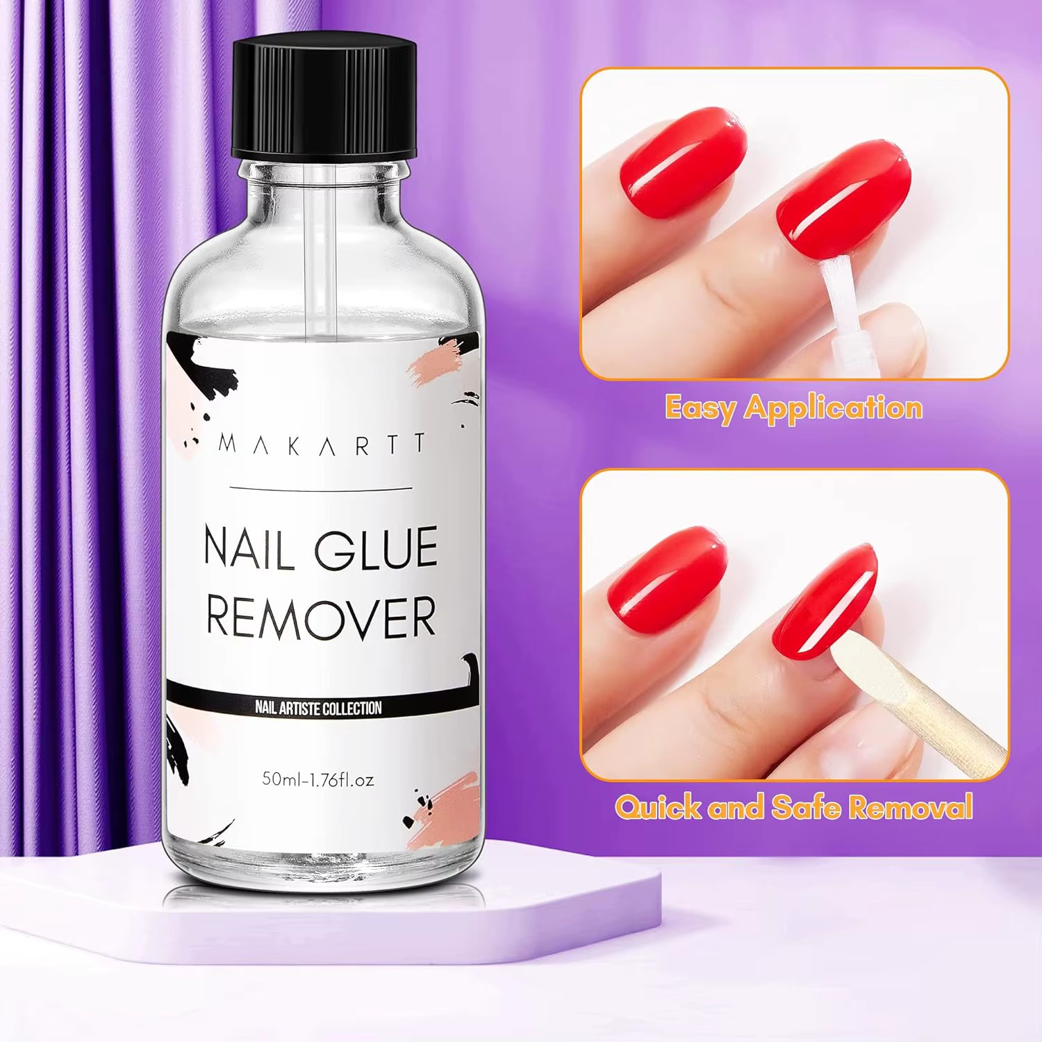 Dissolvant de colle pour ongles