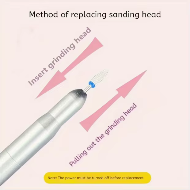 Polisseuse à ongles, kit de gel acrylique électrique pour ongles