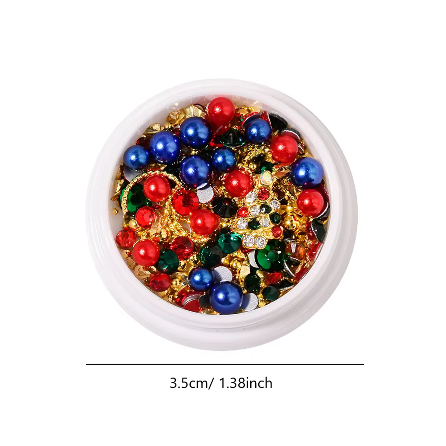 Breloques mixtes pour Nail Art de noël