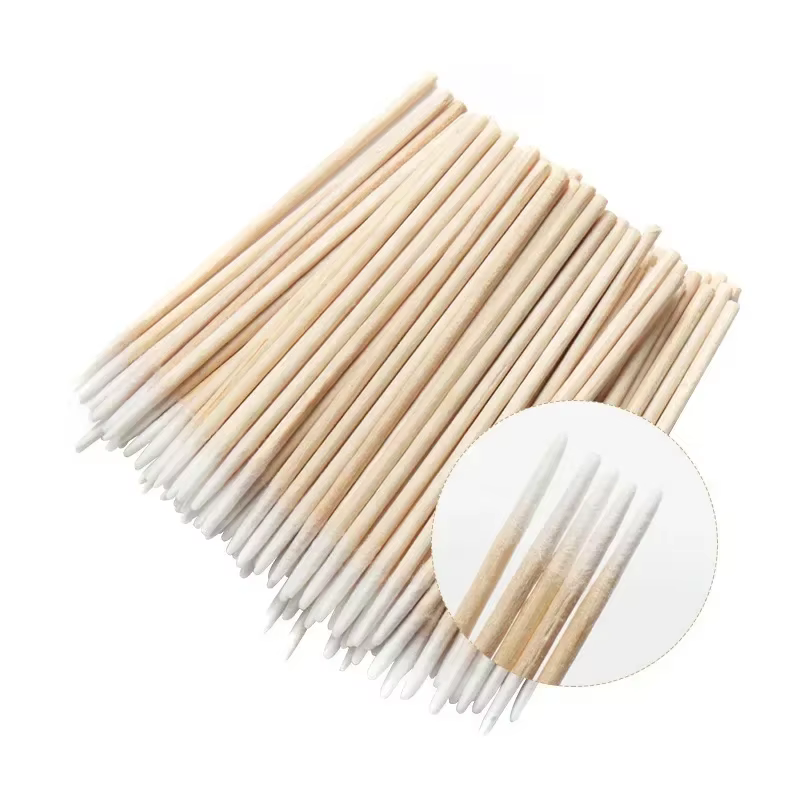 Coton-tige en bois pour ongles