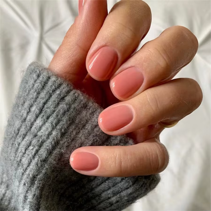 24 pièces/ensemble Faux ongles en acrylique à couverture complète à presser, courts, style French, rouges brillants, amovibles, fournitures pour ongles