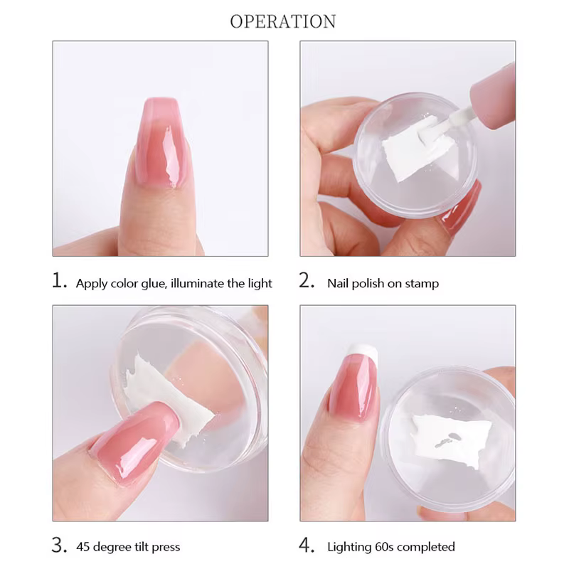 Kit de Plaques de Stamping pour Nail Art
