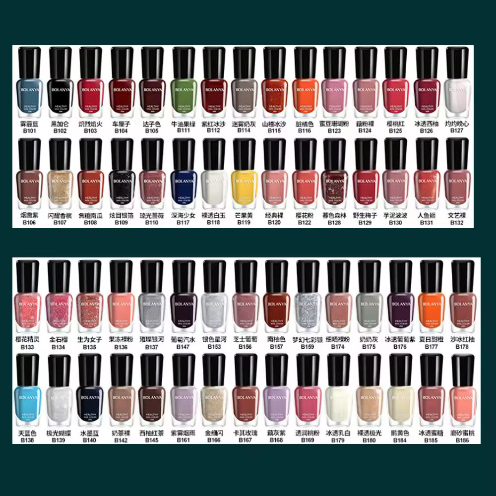 Vernis à ongles Halal perméable à l'eau pour musulman