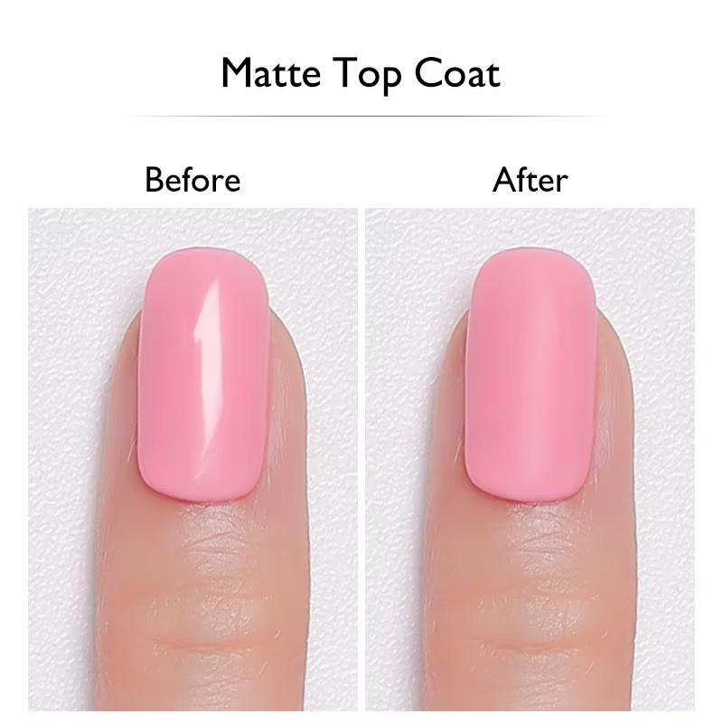 Verhéritage à Ongles en Gel UV Transparent et Mat