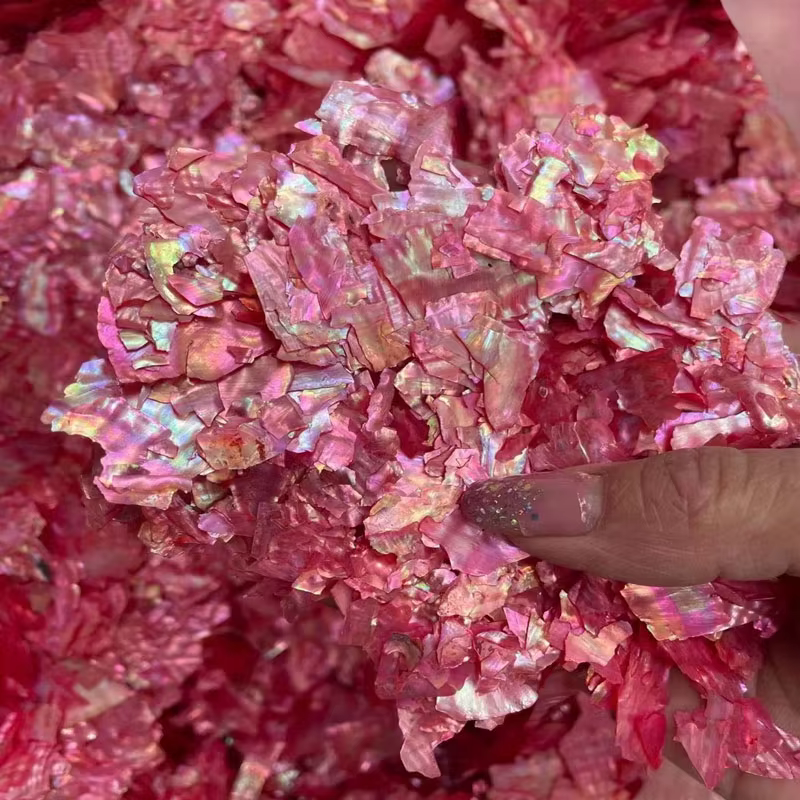 Ornements holographiques irréguliers pour les ongles