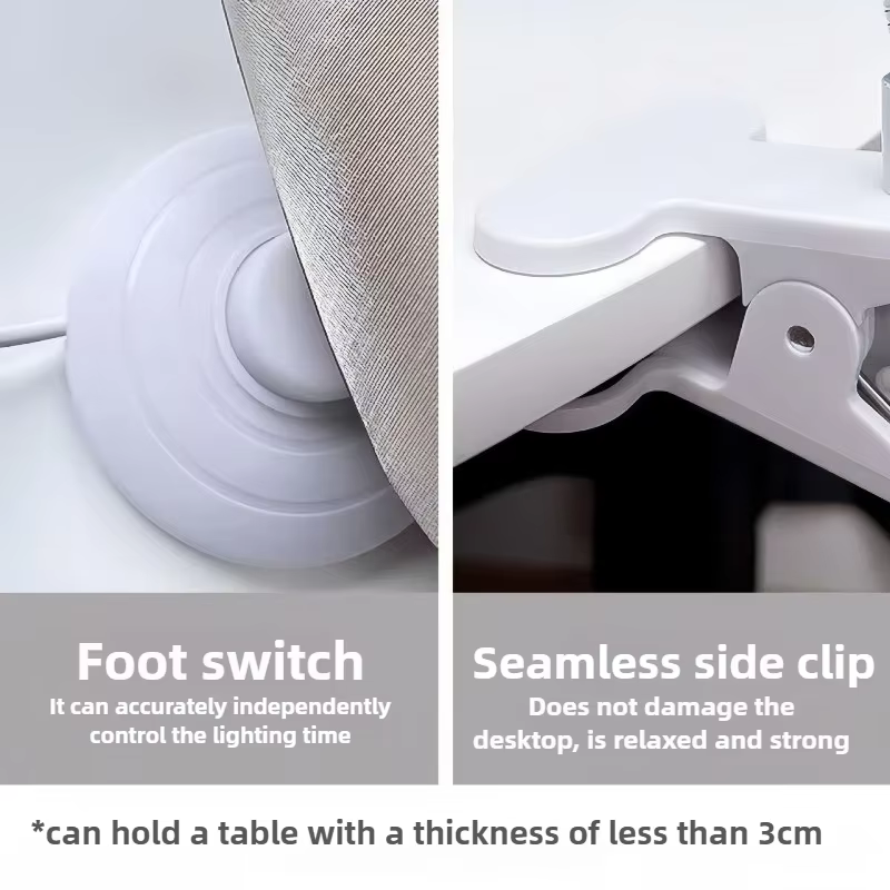 5w pied-pédale interrupteur lampe à ongles Construction spécial LED petite
