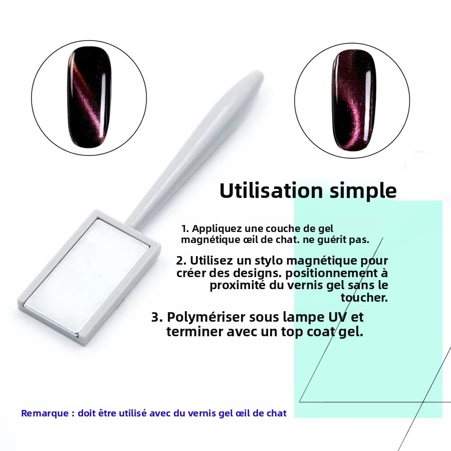 Ensemble de 11 outils d'art des ongles