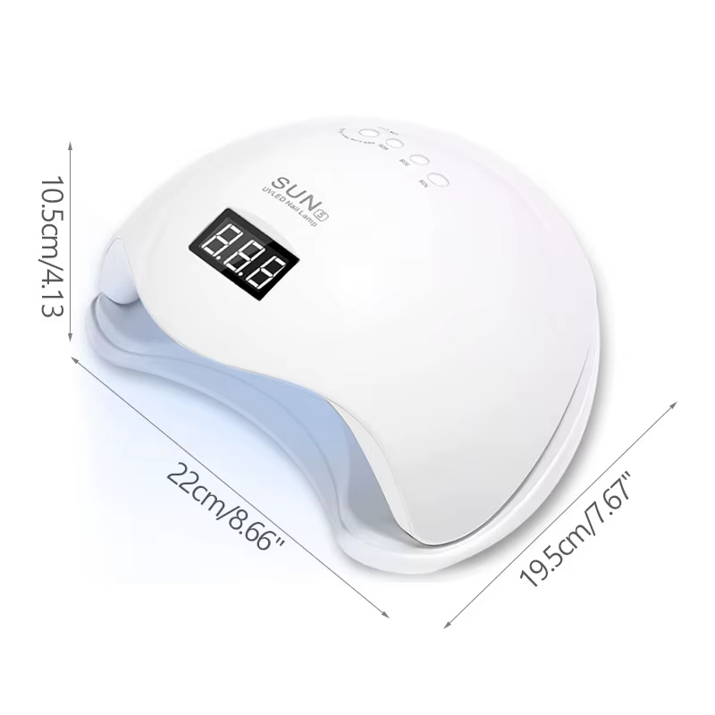 Sèche-vernis à ongles gel avec lumière LED UV