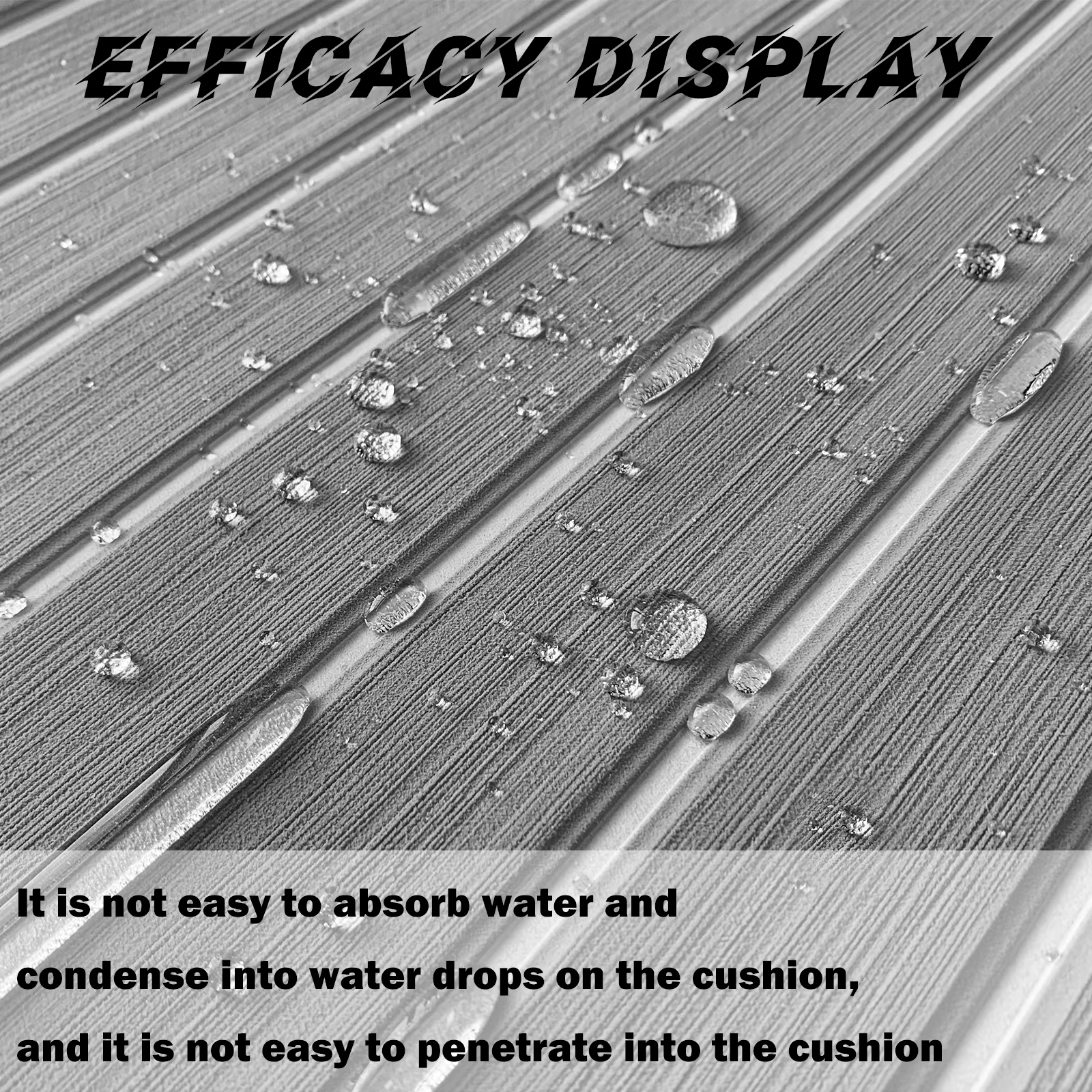 KXKZREN-2400x450mm OligFoam Faux Teck Decking Sheet, Marine Boat Flooring, Sea Deck, Yacht Polymères, Auto-adhésif, Kayak Watsions, Non-ald Pad
