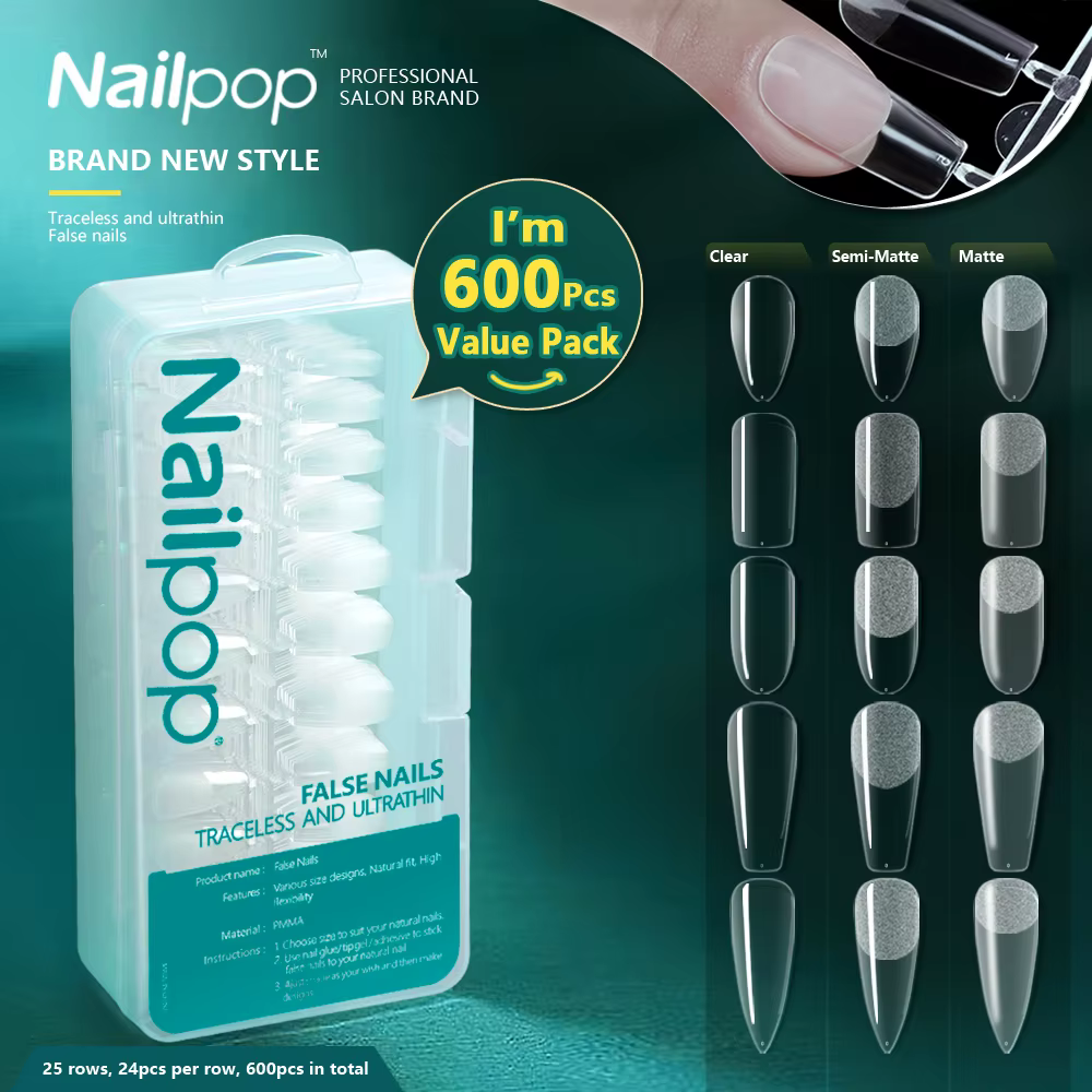 Nailpop-Faux ongles à couverture complète