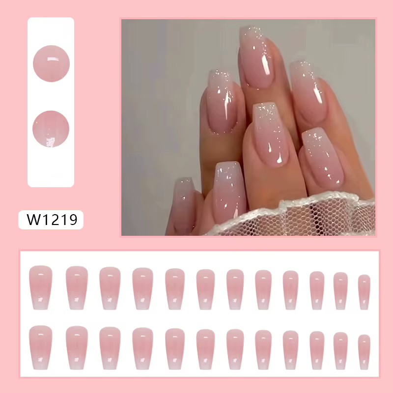 Faux ongles à presser de taille moyenne