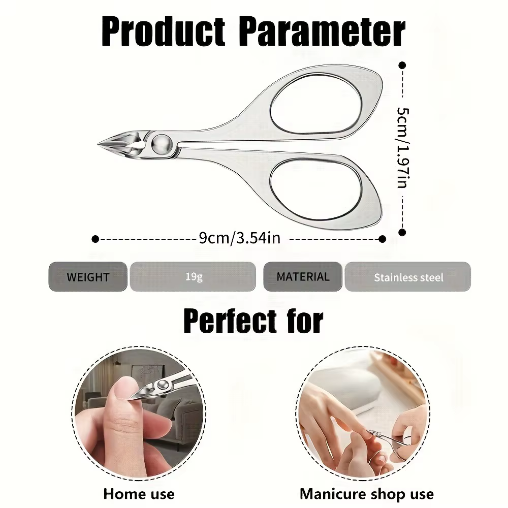 Ciseaux à cuticules de manucure professionnels