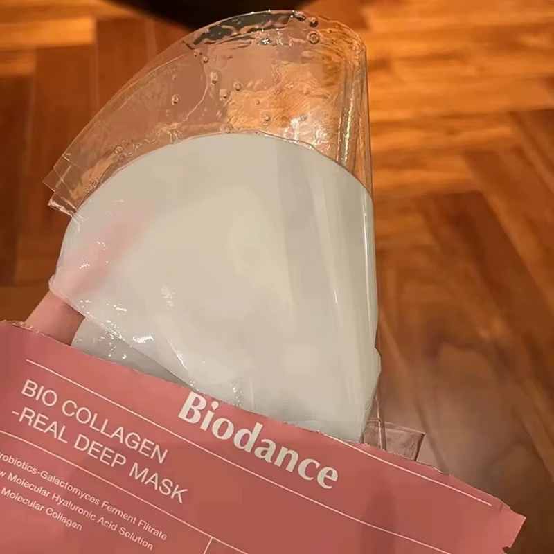 BIODANCE Masque Gel Hydratant Bio-Collagène Nuit Hydratation Intense Amélioration de l'Élasticité Nettoyant Moussant Contrôle du Sébum