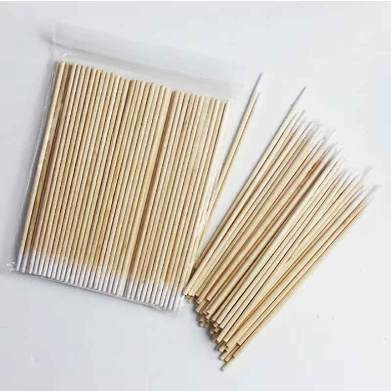 Coton-tige en bois pour ongles