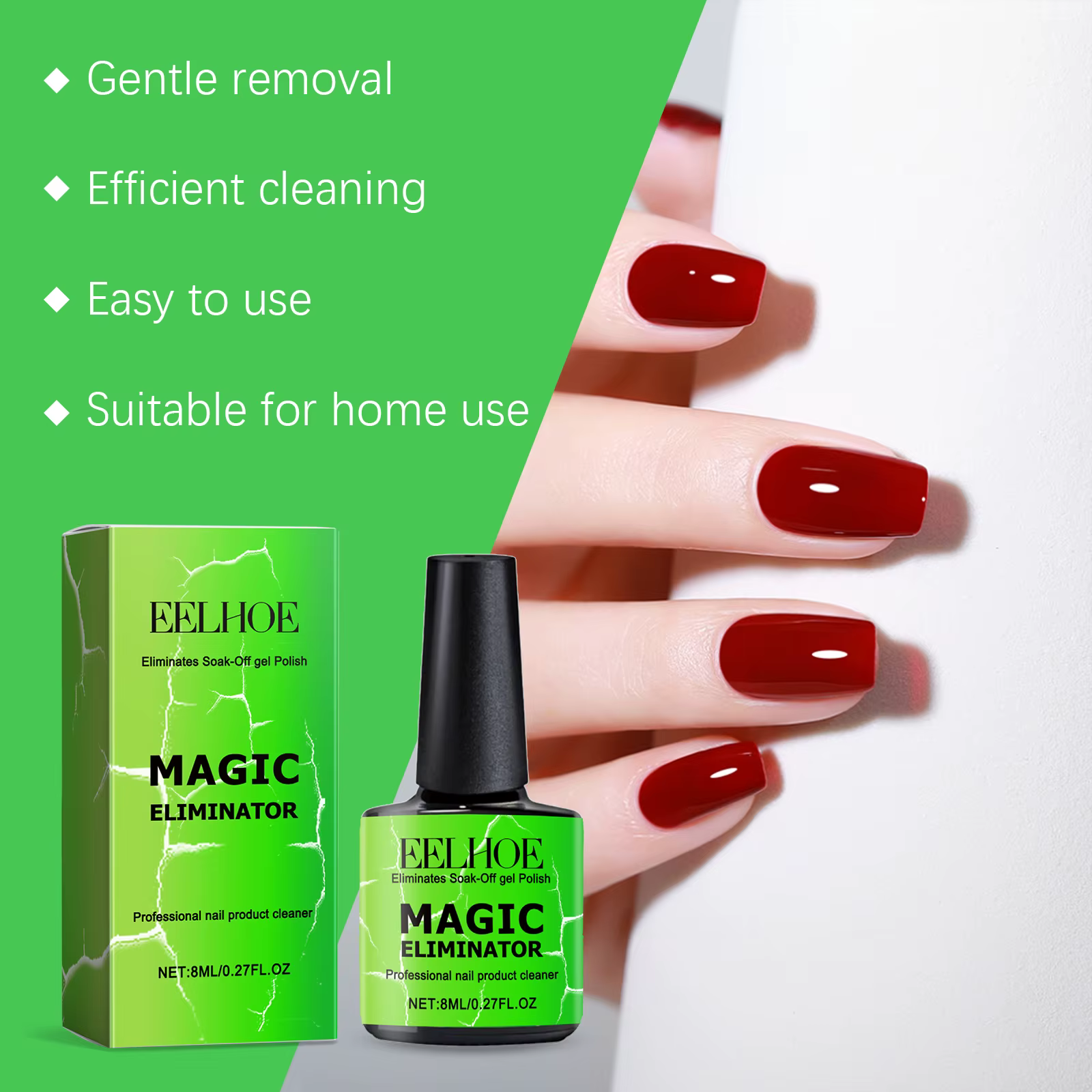 Dissolvant de Gel pour ongles doux