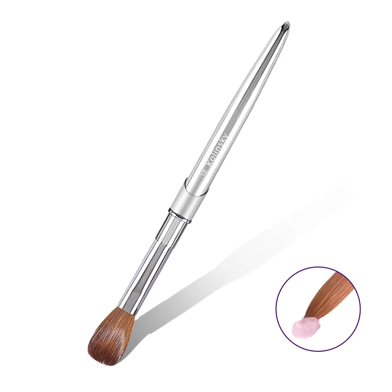 Kolinsky – brosse à ongles en acrylique