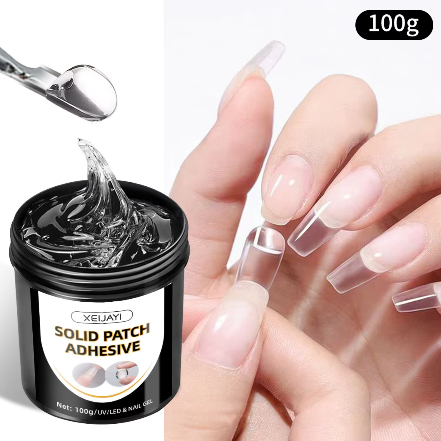 Gel adhésif solide pour ongles 20/30/100g