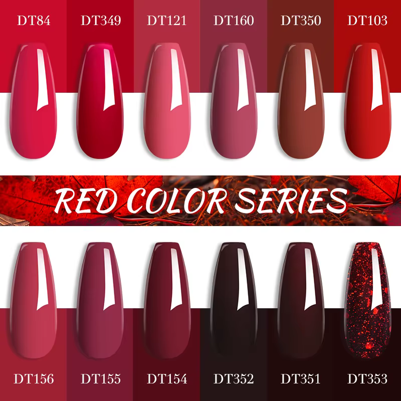 Vernis à ongles pourpre bordeaux