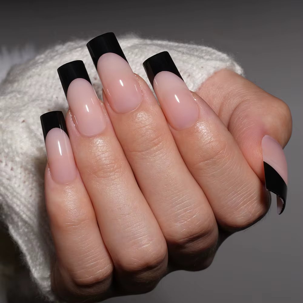 Embouts d'ongles français de Style mat