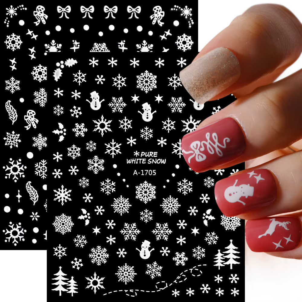 Autocollants 3D pour ongles