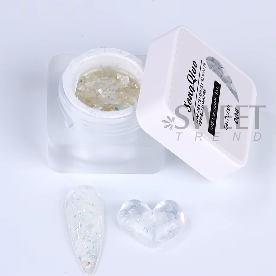 Vernis à ongles en forme de sirène
