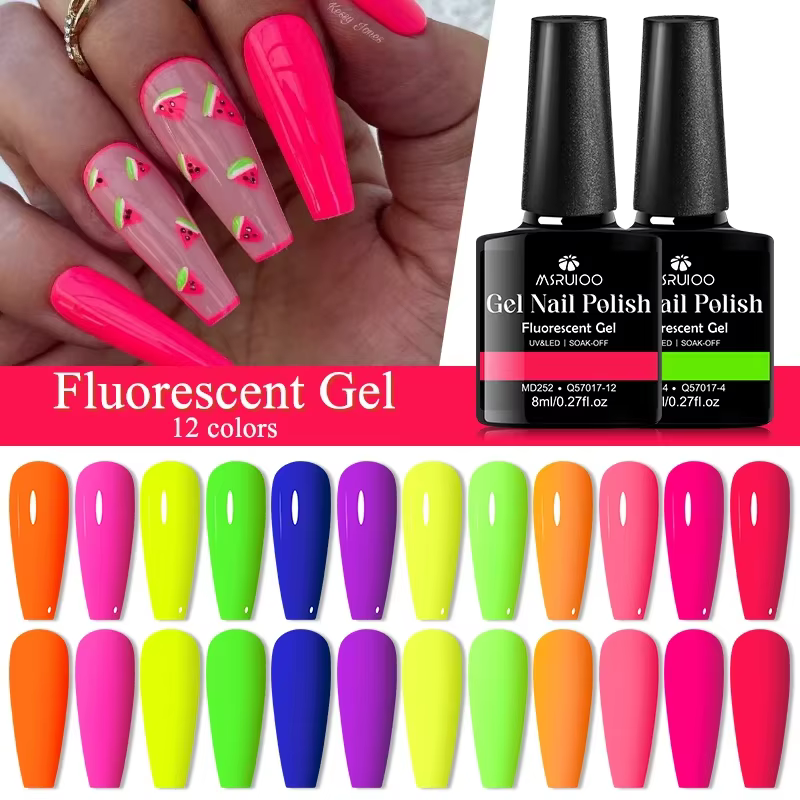 Vernis à ongles Gel Fluorescent 8ml