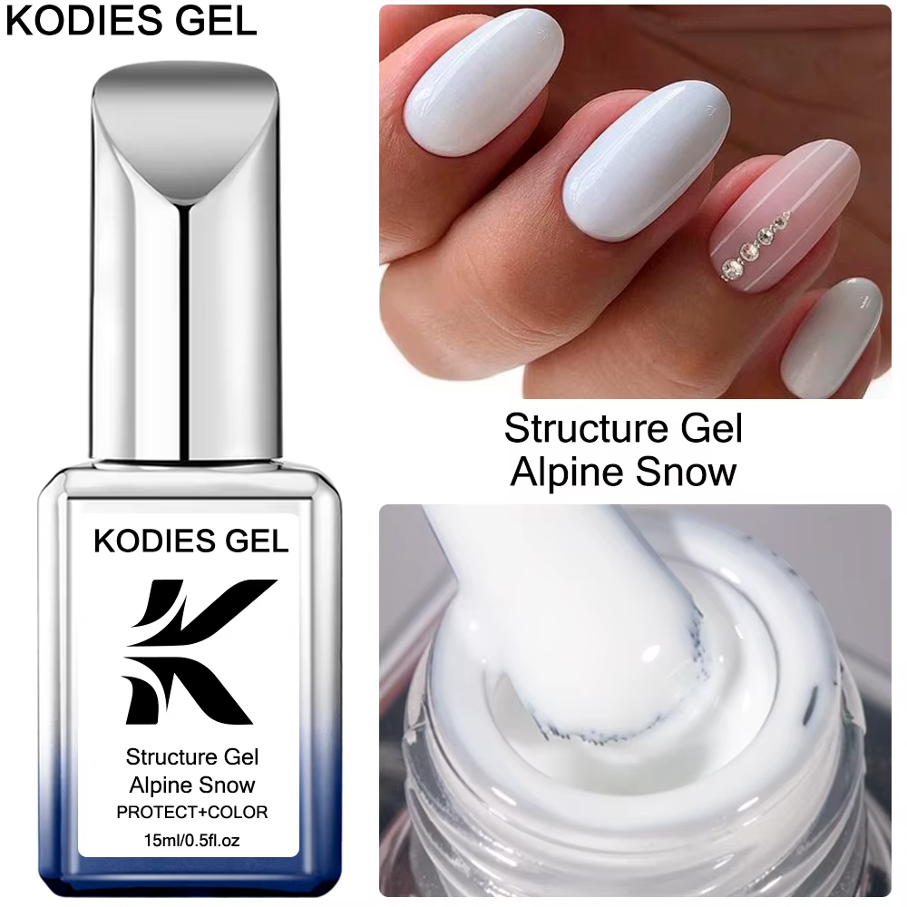 KODIES GEL 20 couleurs Structure Base en caoutchouc Gel Vernis à ongles 15ML