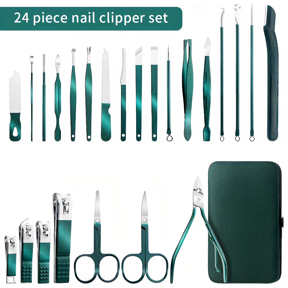 Ensemble d'outils de manucure 7/13/24 pièces