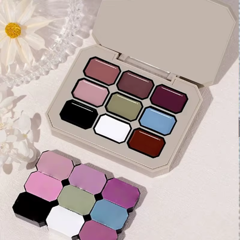 Vernis à ongles gel 9 couleurs dégradées haute saturation 2026