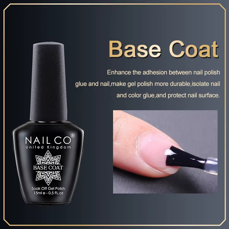 NAILCO 10/15ml couche de finition poncée Gel Nail Art mat
