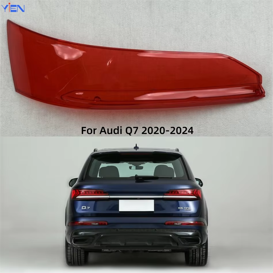 Accessoires pour Audi Q7 2020 2021 2022 2023 2024, remplacement de feux de voiture, coque de feux de freinage, coque de feux arrière, couvercle de feux arrière