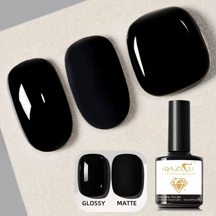 Vernis à ongles Gel noir à tremper