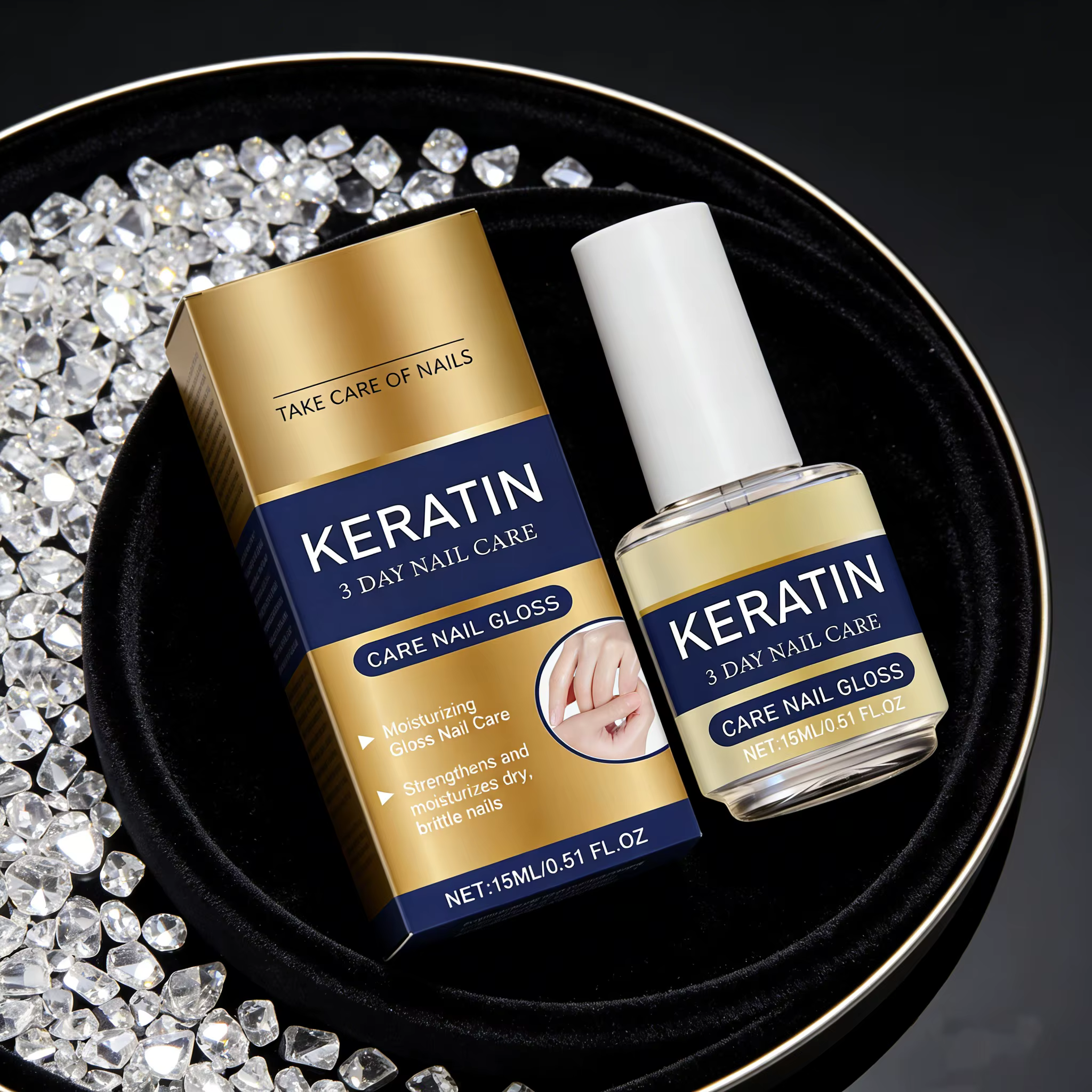 Sérum de Soin des Ongles : Traitement Nutritionnel pour Ongles Abîmés