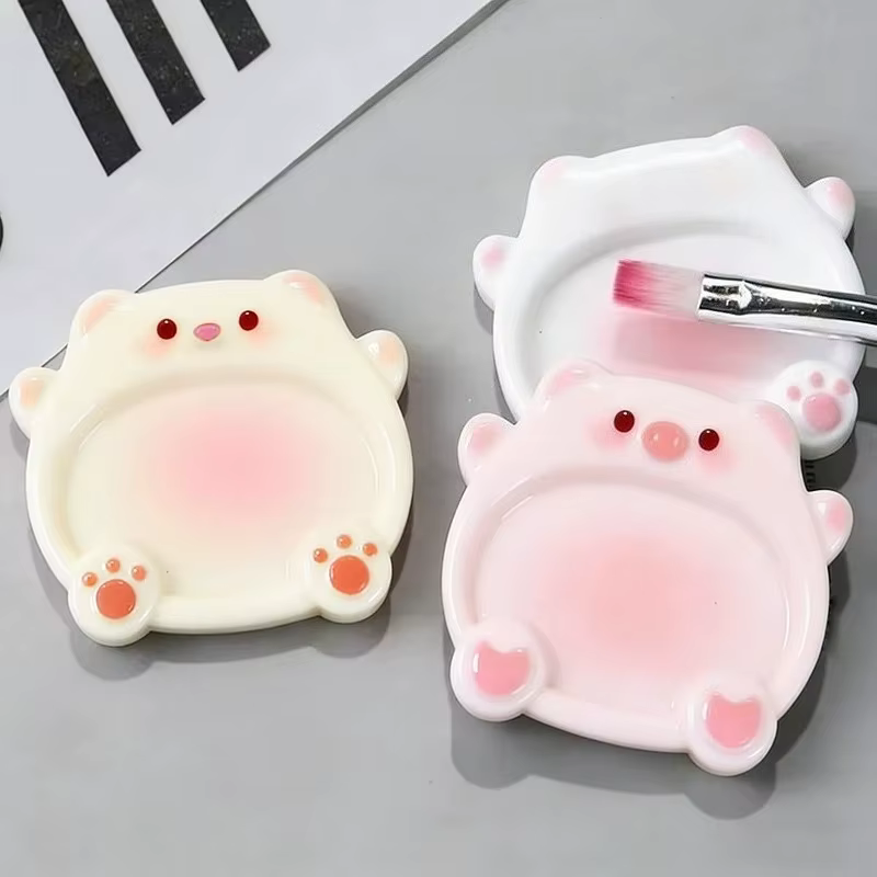 Palette de Couleurs pour Ongles Motif Cochon de Dessin Animé