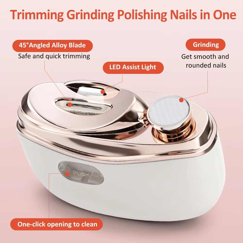 Coupe-ongles électrique pour manucure