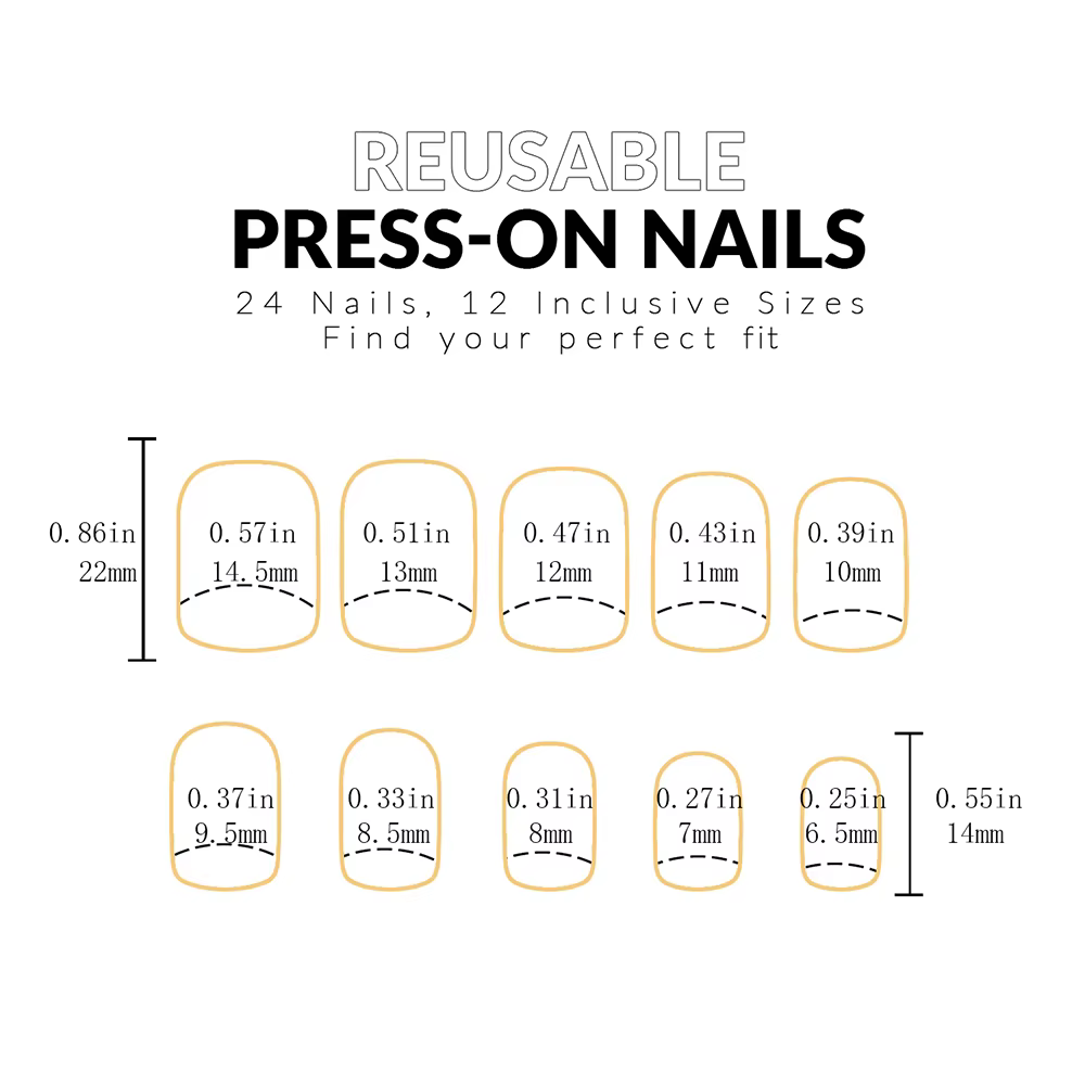 Faux ongles rouges bordeaux simples