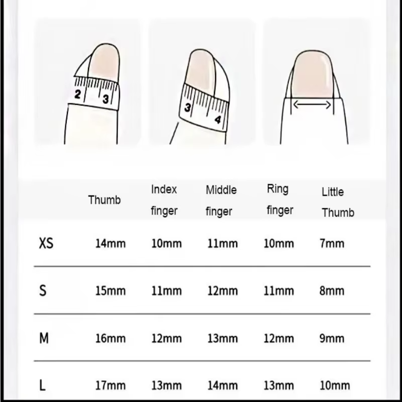 Faux ongles à pression