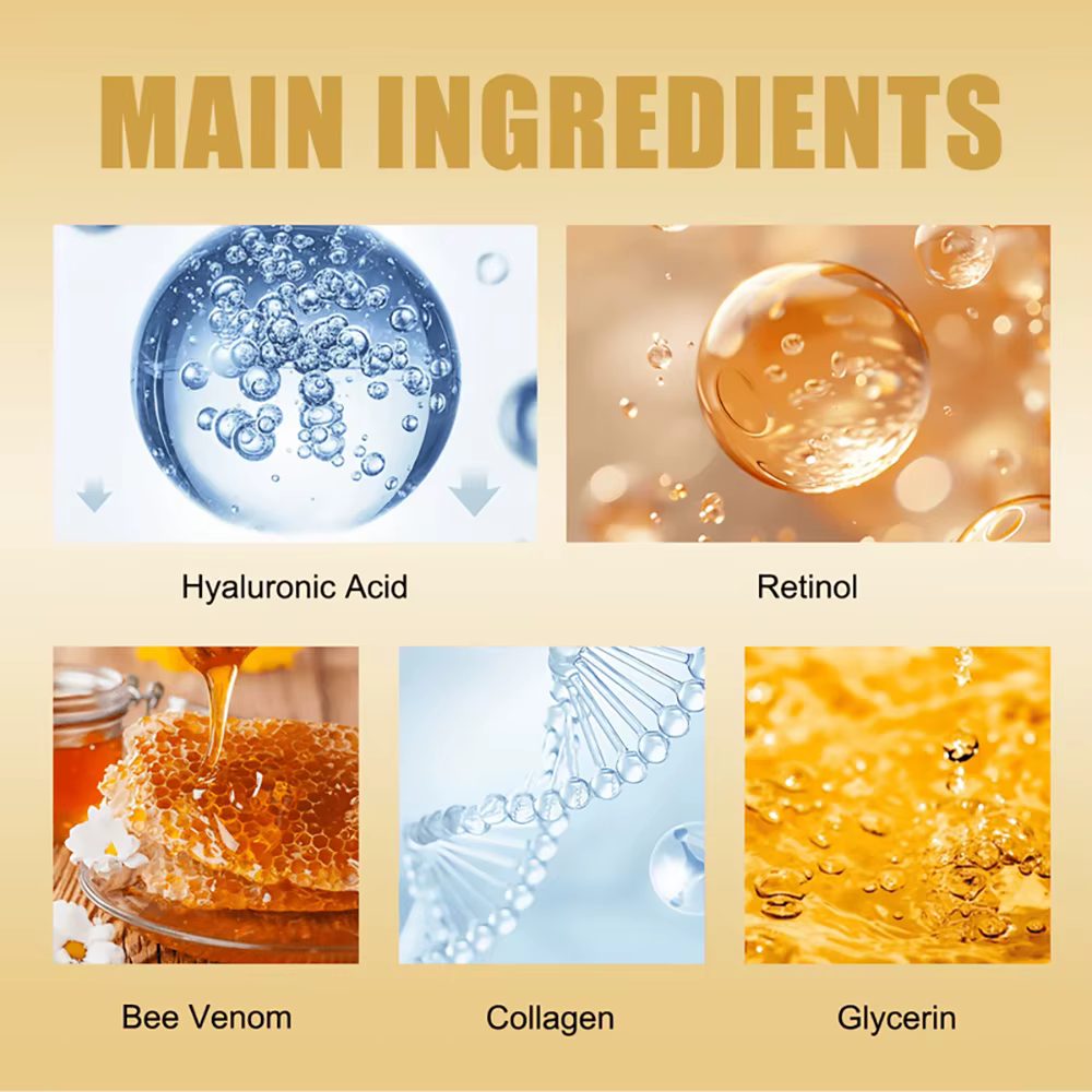 SUYARUN Botax Crème pour le visage anti-âge – Traitement raffermissant pour la réduction des rides et le lifting avec collagène et acide hyaluronique.
