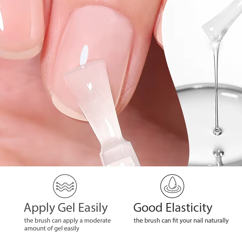 Faillite N PRETTY-Gel de base et couche de finition en caoutchouc