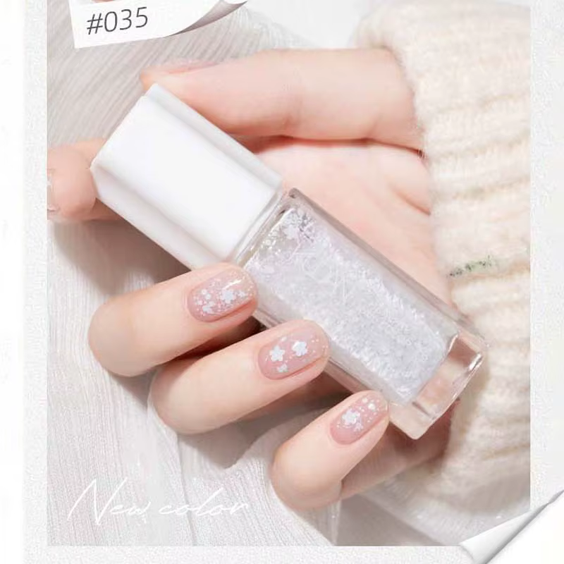 Vernis à ongles coloré à Base d'eau