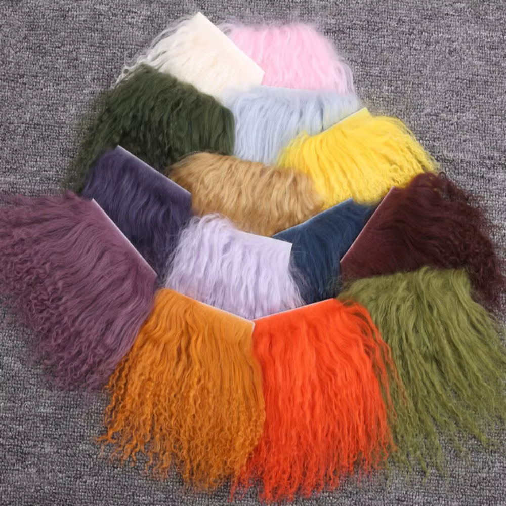 Faux cheveux BJD rangée de cheveux Bjd poupées cheveux synthèse brute BJD trames de cheveux perruque à la main crochet trames de cheveux BJD bricolage cheveux poupées accessoires