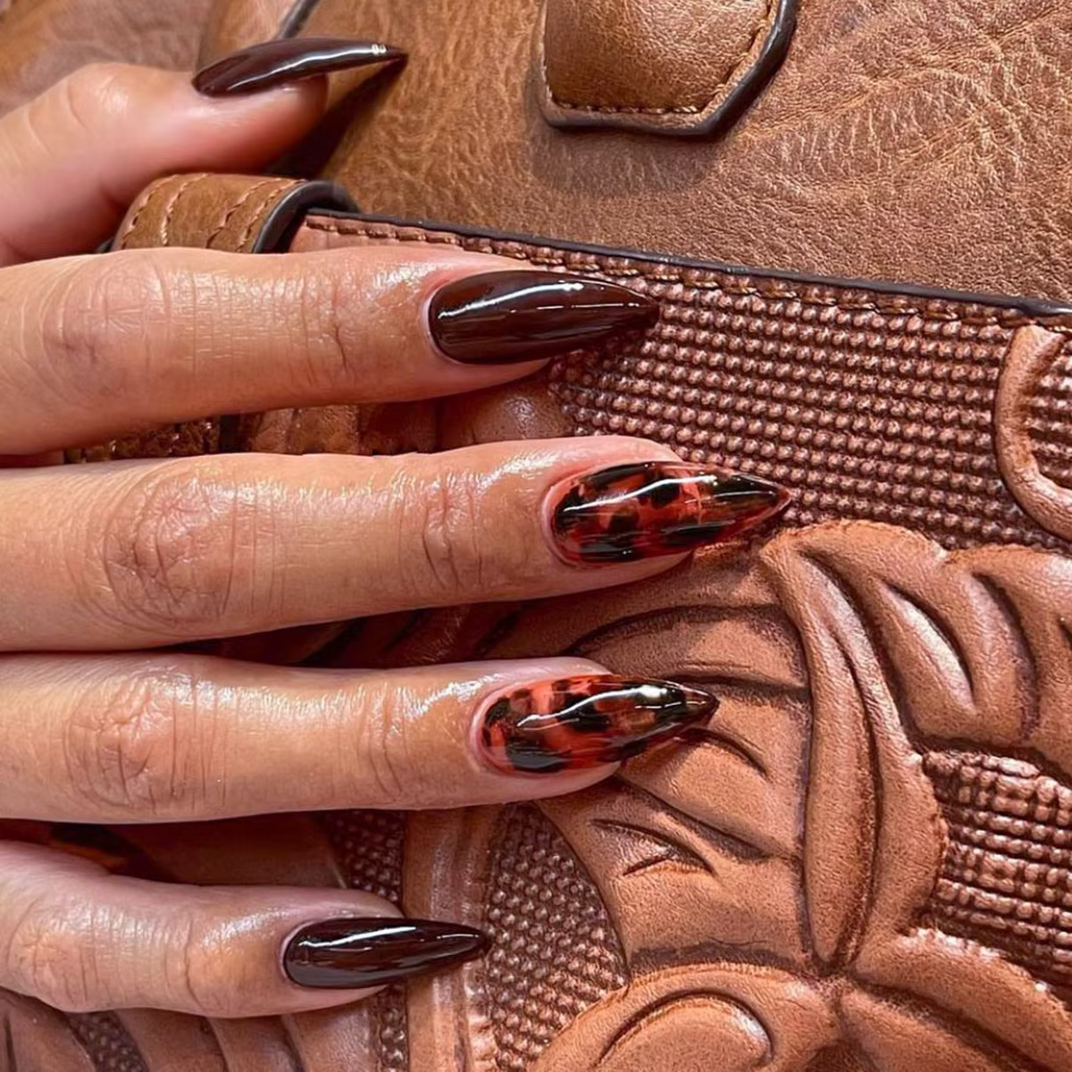 Faux ongles à couverture complète N64.Line