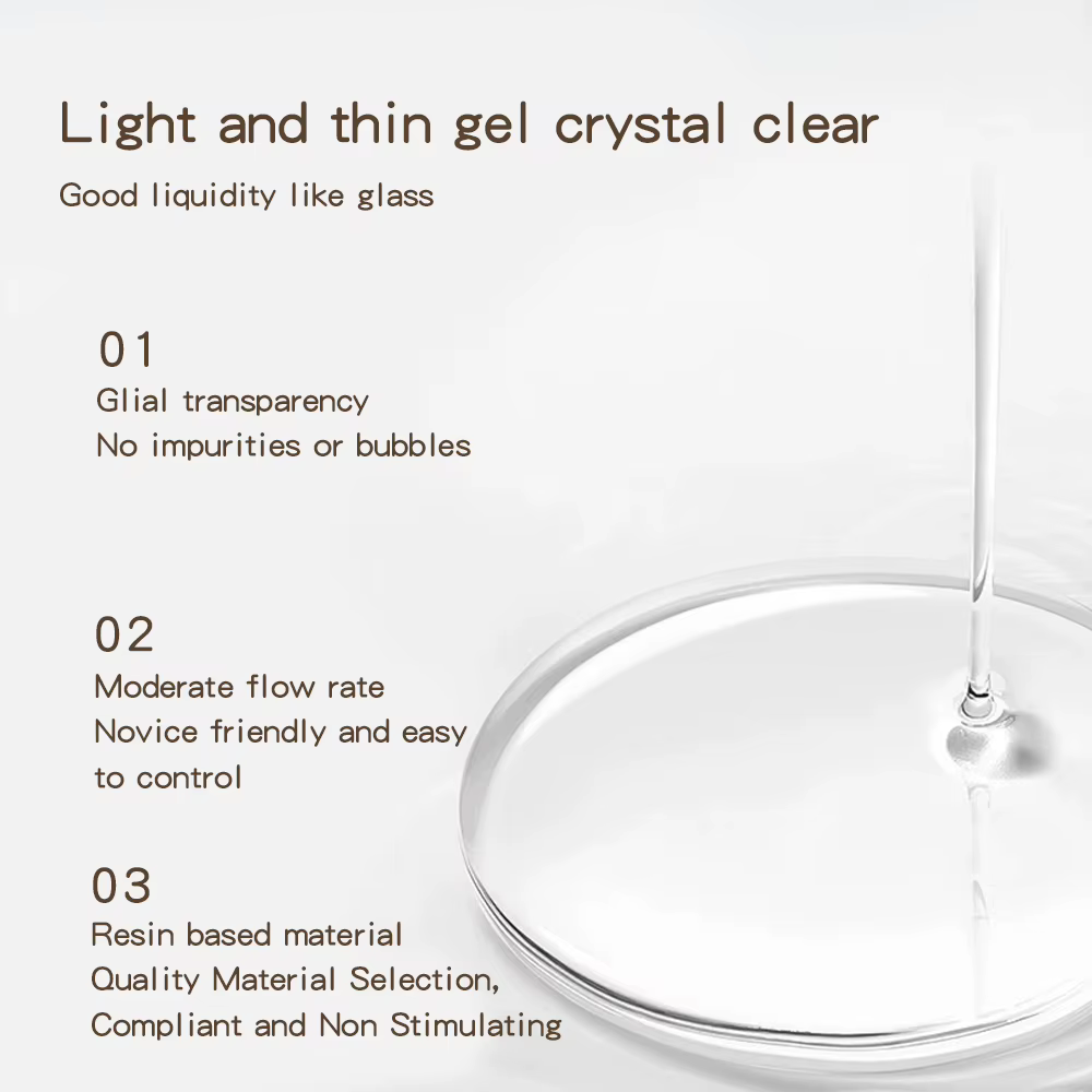 Kaniu 6ML Résine Gel Fonctionnel de Base pour Ongles
