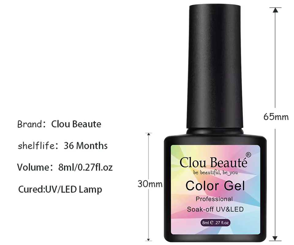 Clou Beaute Vernis à ongles en gel semi-permanent