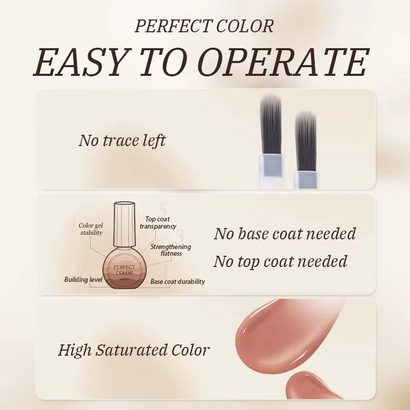 PERFECT COLOR Gel Butter Tout-en-un Jaune 8ml