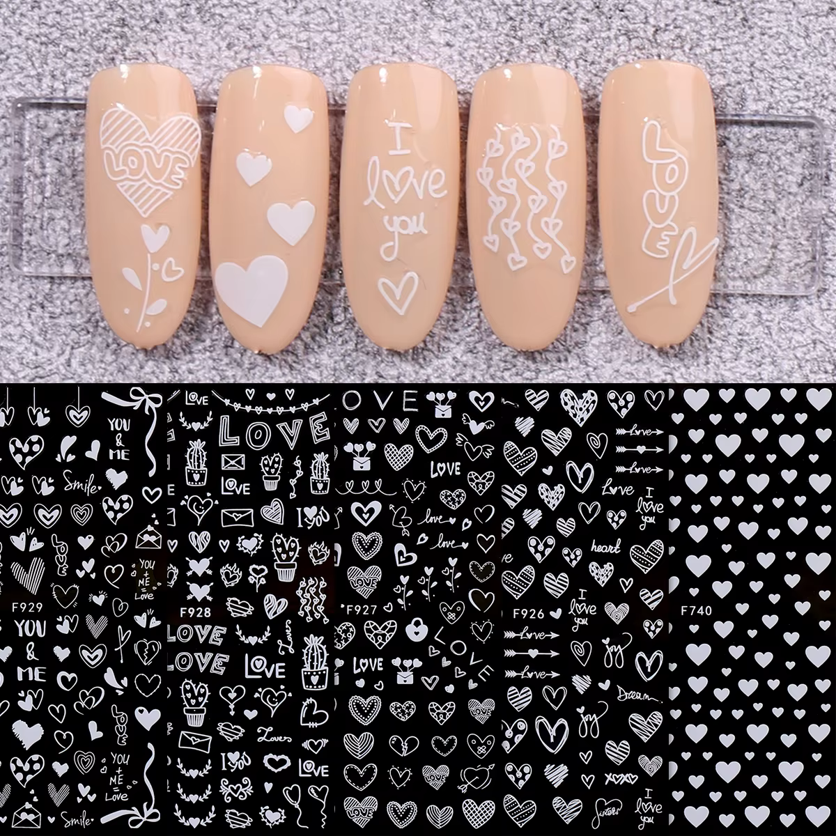 Autocollants pour nail art