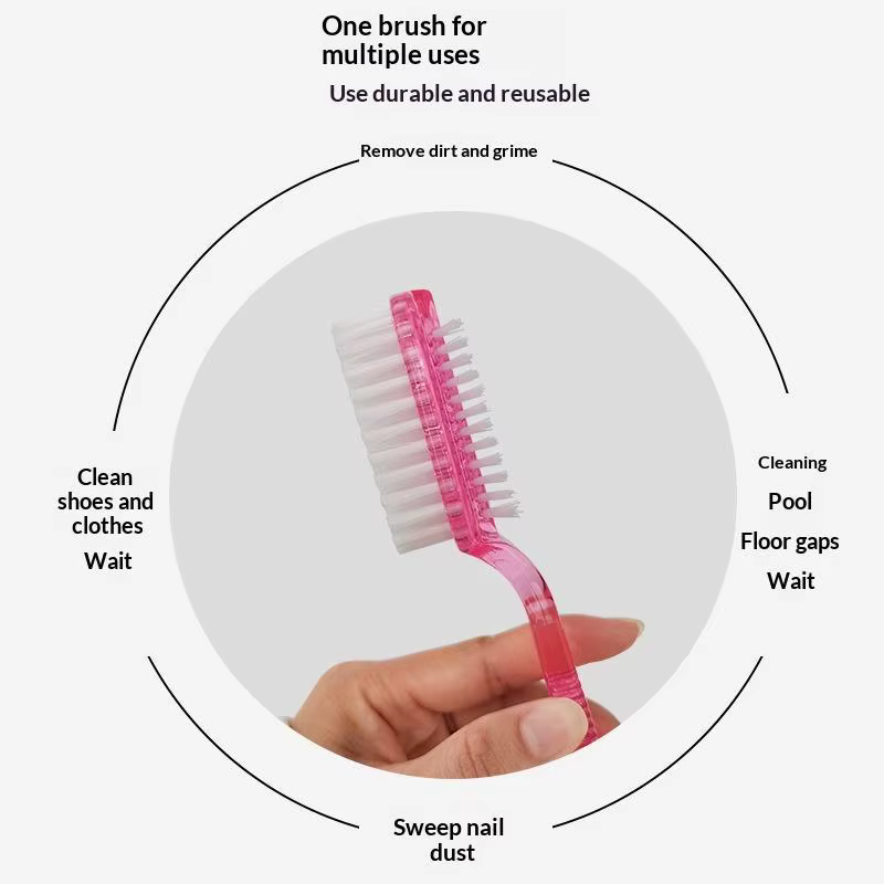 Brosse de nettoyage des ongles 1 pièce